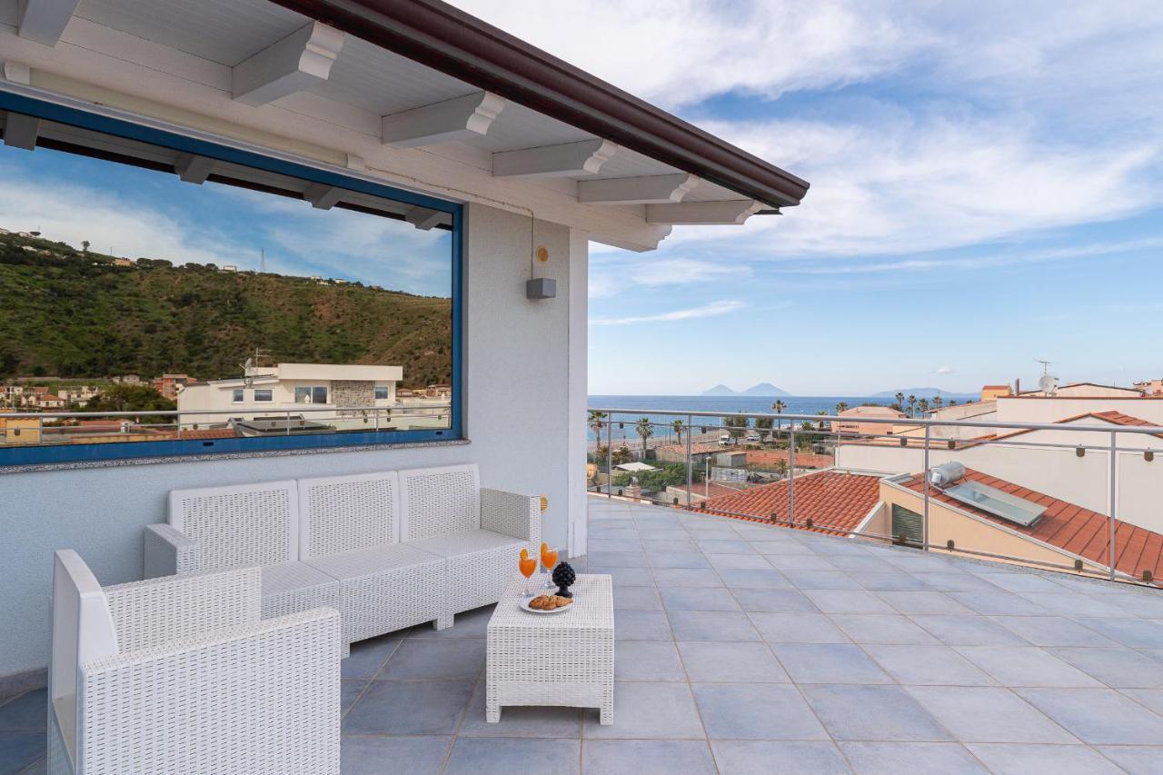 Terraces D'Orlando - Family Apartments With Sea View And Pool Capo d'Orlando Exterior photo